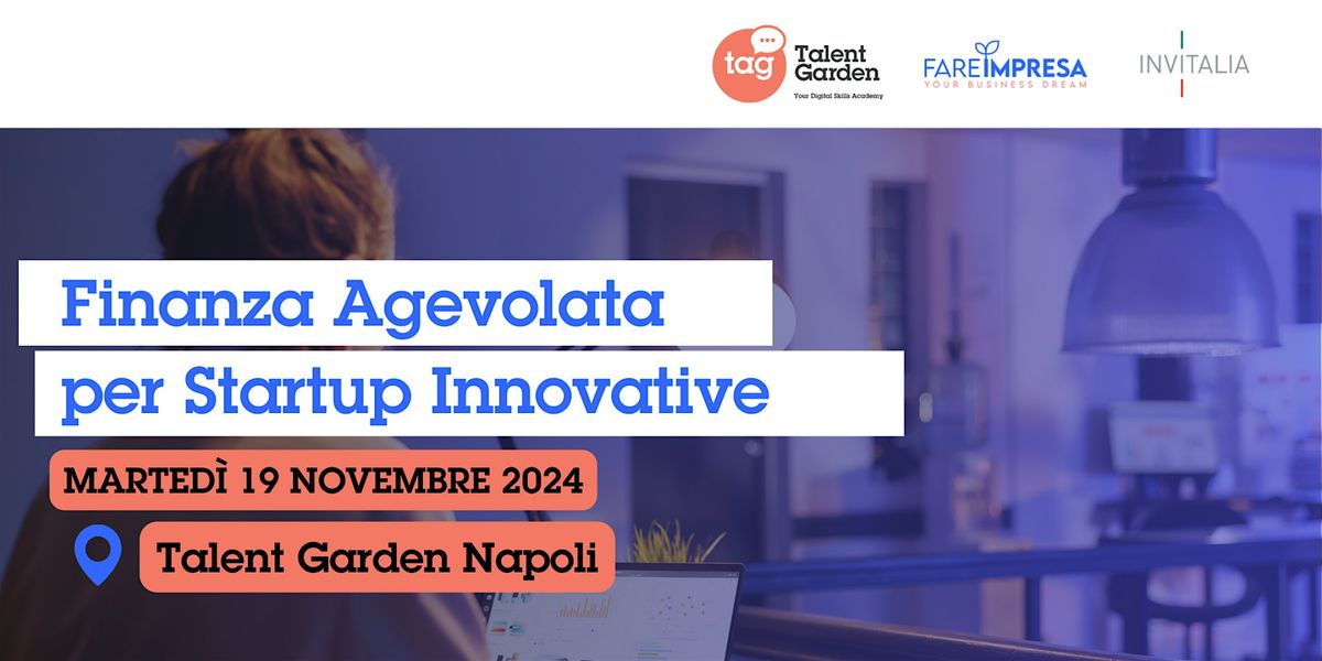 Finanza Agevolata per Startup Innovative