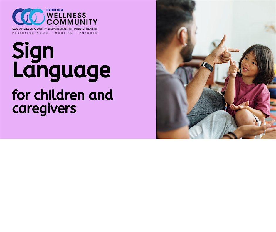 Sign Language for Children and Caregivers