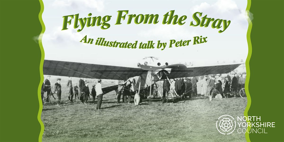 Flying From the Stray. An illustrated talk by Peter Rix