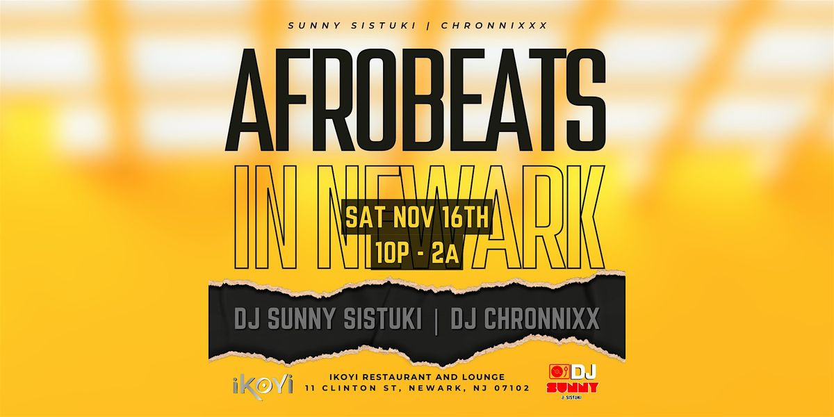 Afrobeats in Newark