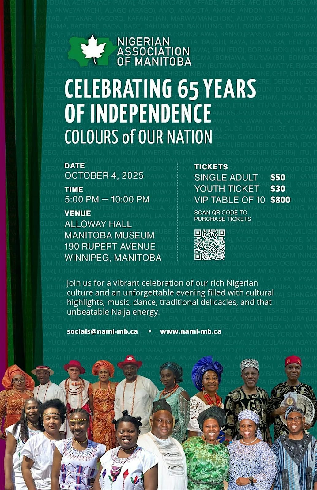 Sixty fifth Nigeria Independence Celebration