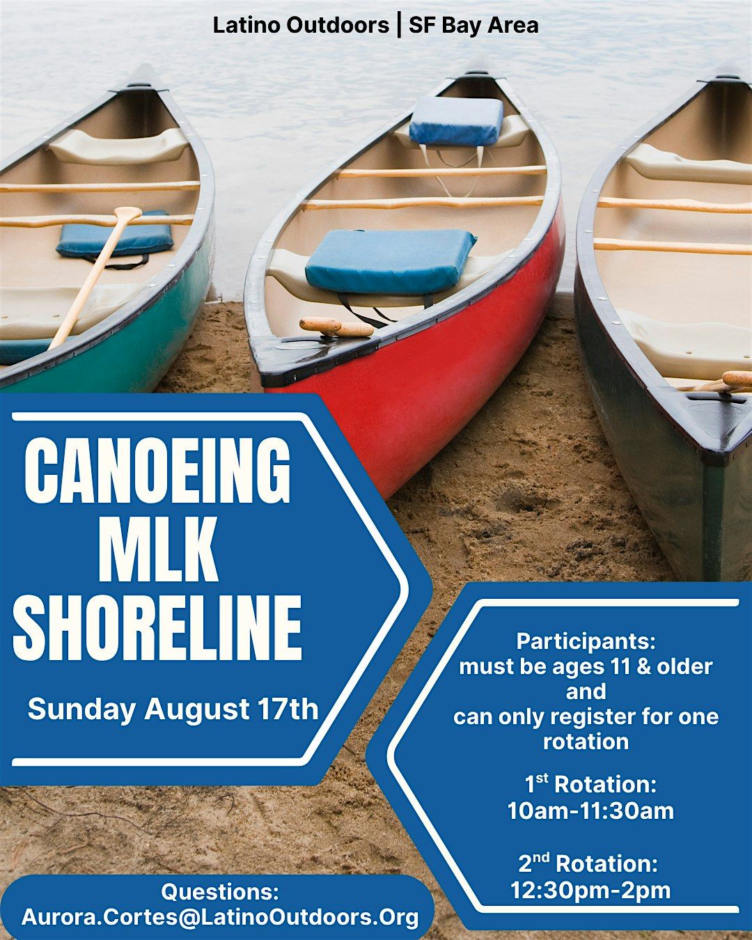 LO SF Bay Area | Canoeing MLK Shoreline