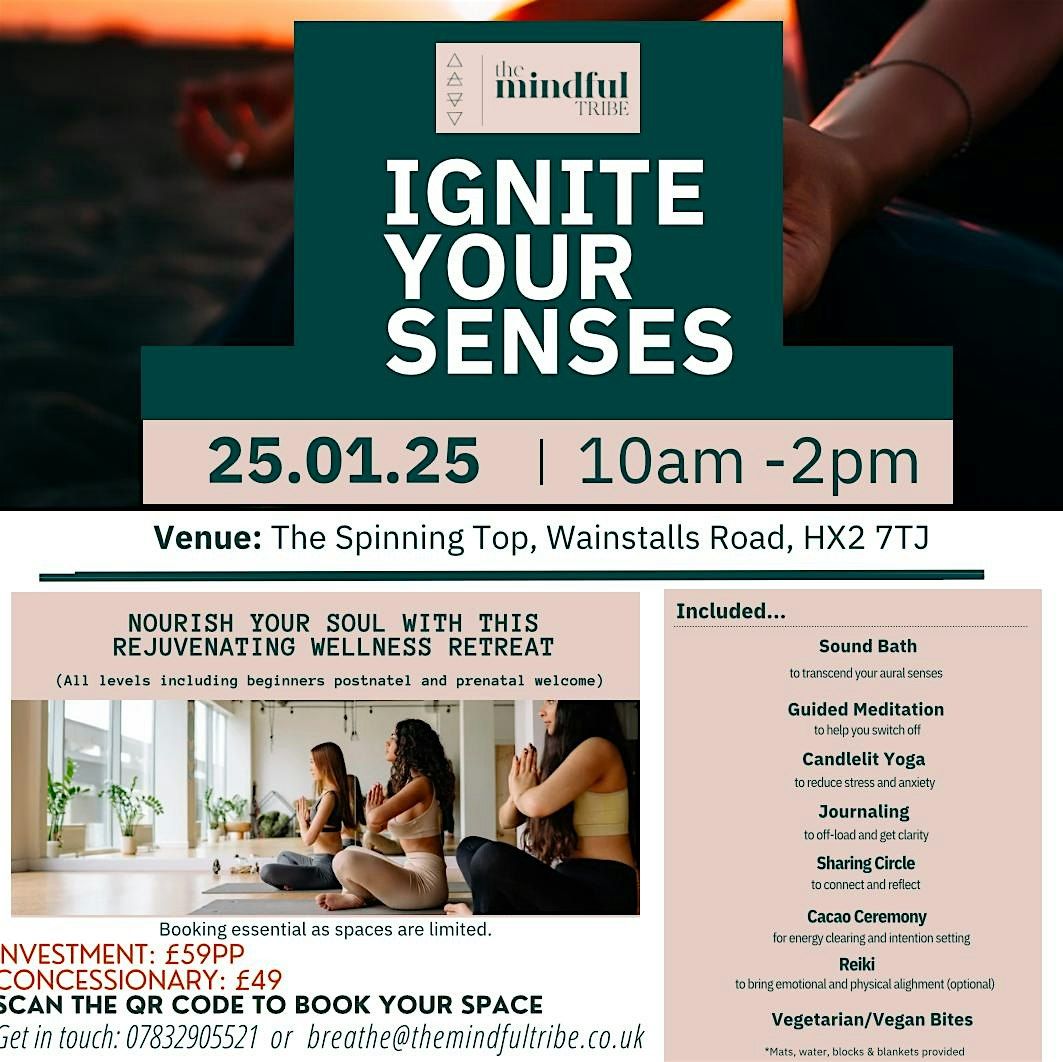 IGNITE YOUR SENSES: REJUVENATING YOGA AND REIKI WELLNESS RETREAT