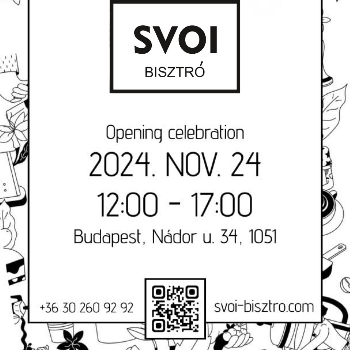 SVOI bisztr\u00f3 [\u0421\u0412\u041e\u0407] OPENING! \u0412\u0406\u0414\u041a\u0420\u0418\u0422\u0422\u042f!