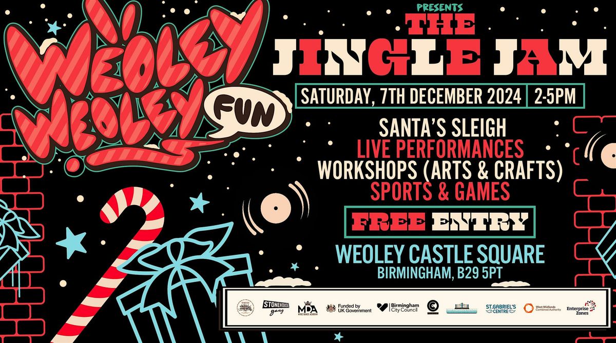 \u2728 The Jingle Jam is Coming to Weoley Castle Square! \u2728