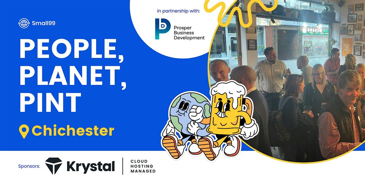 Chichester - Small99's People, Planet, Pint\u2122: Sustainability Meetup