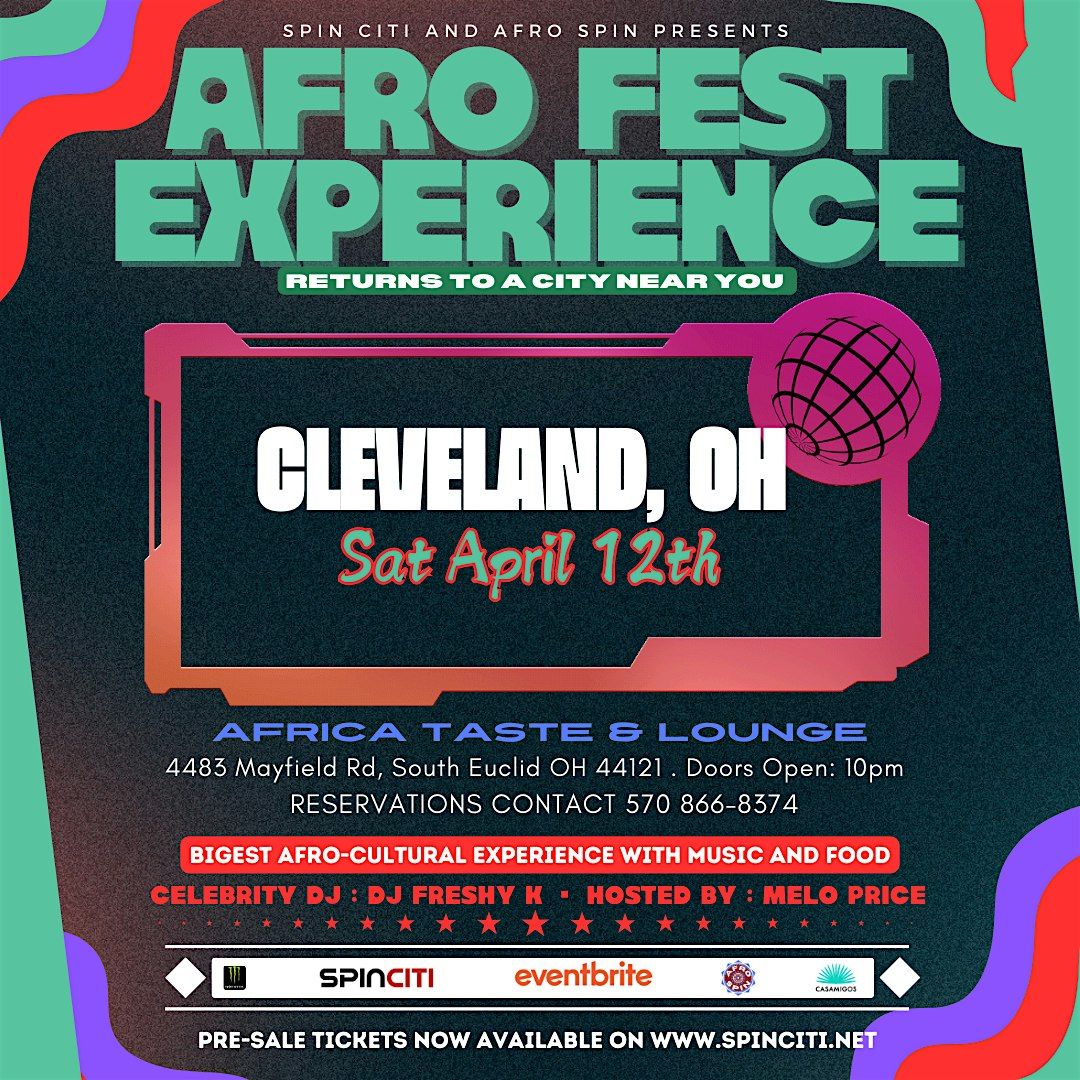 Afro Fest Experience 2025| CLEVELAND OH