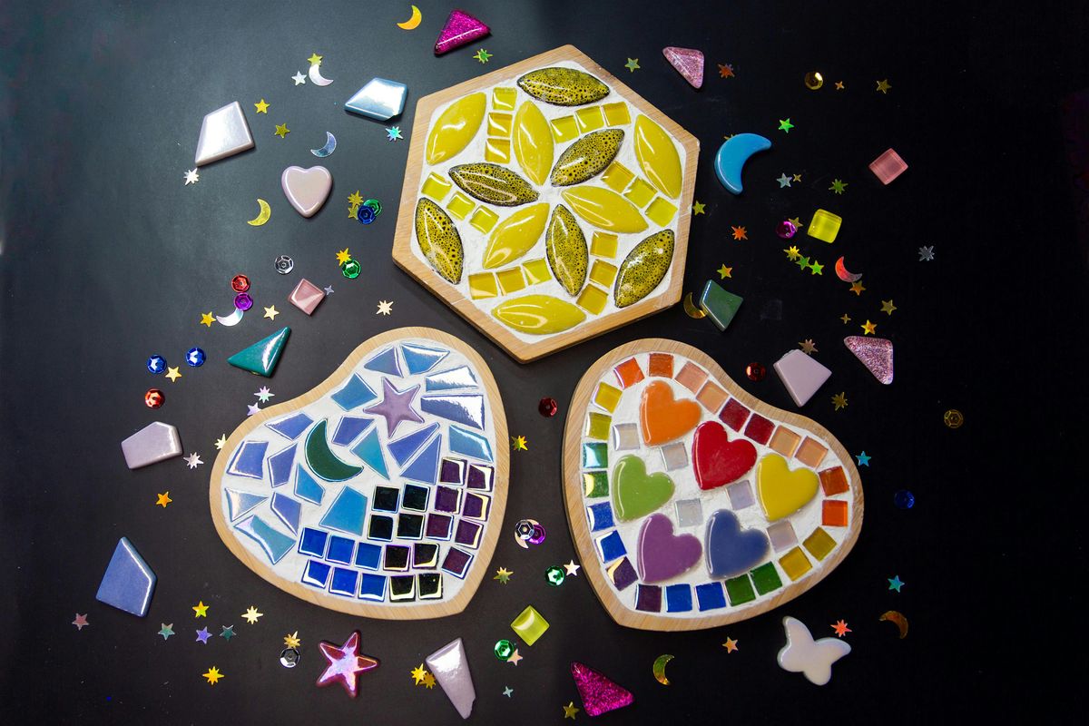 Mosaic Coaster Craft Class