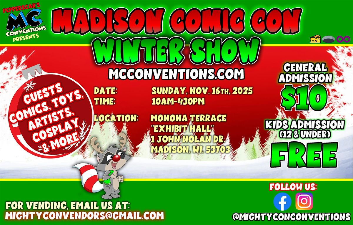 Madison Comic Con Winter Show