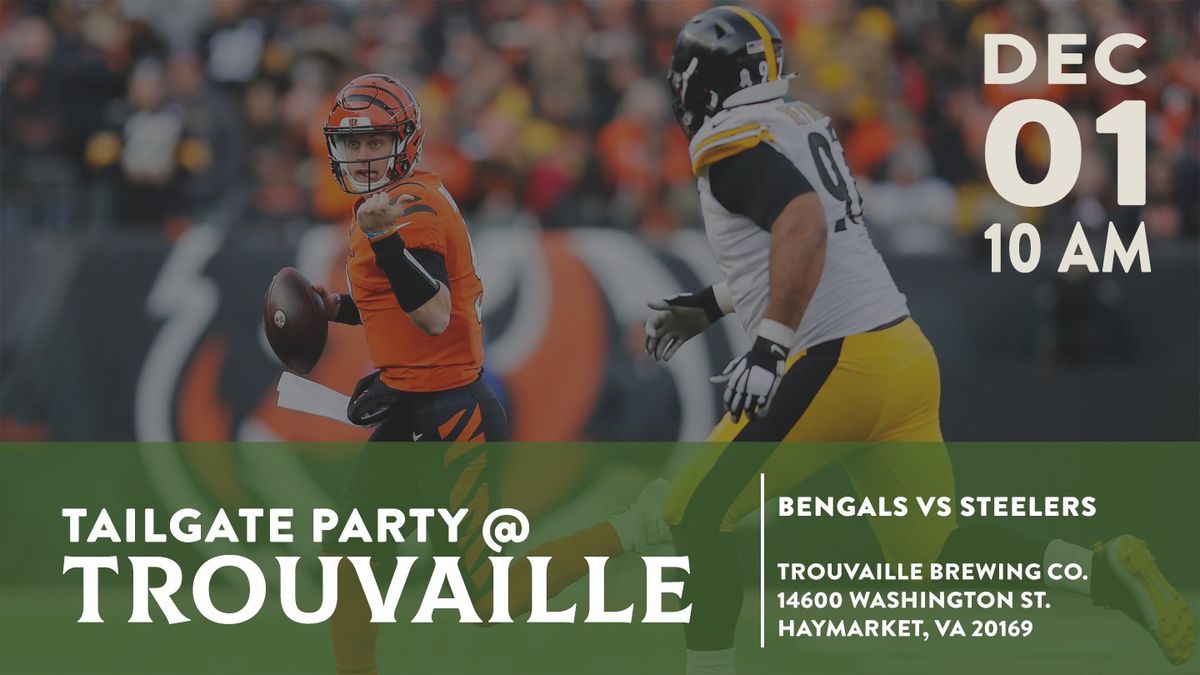 Tailgate Party - Bengals vs Steelers