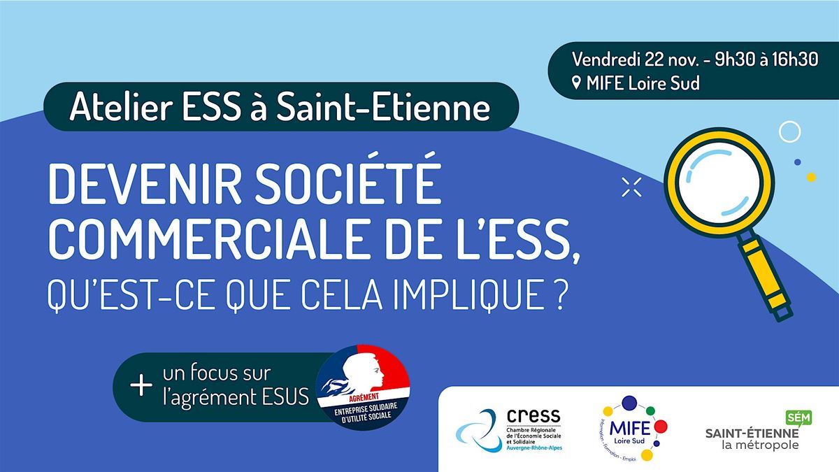 Atelier ESS \u00e0 Saint-Etienne