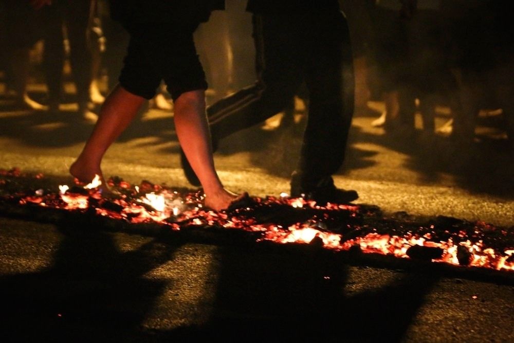 Warrington Cat Centre Firewalk