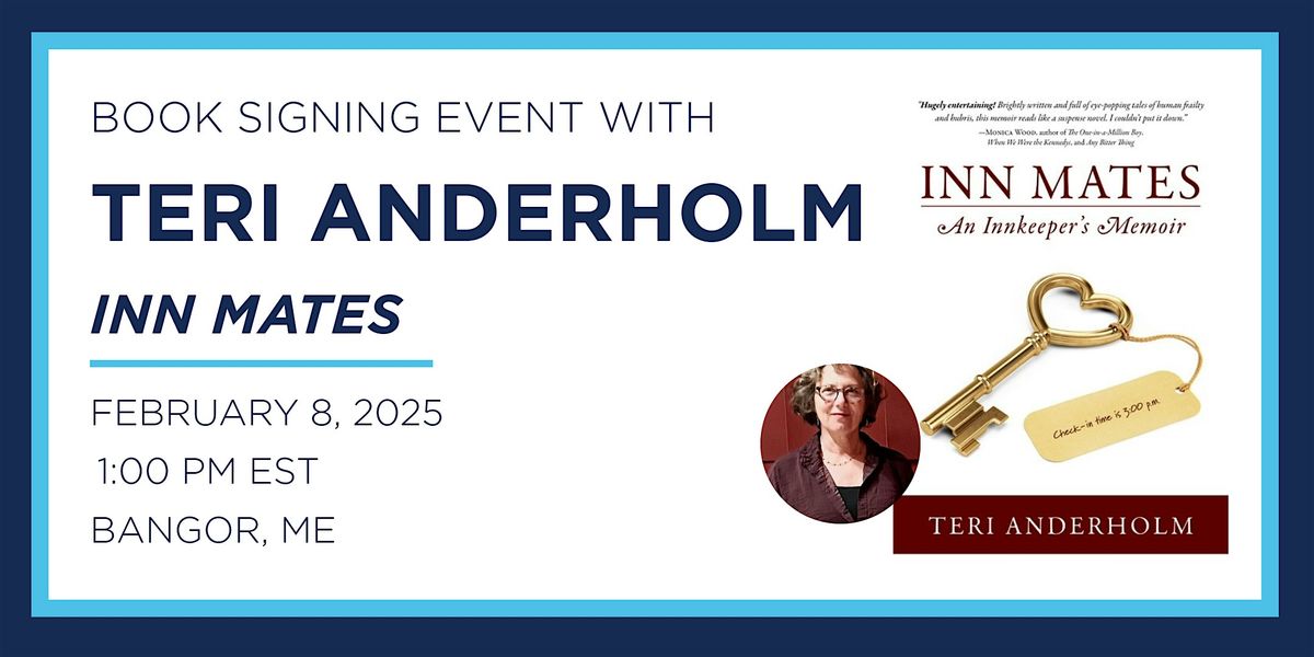 Teri Anderholm "Inn Mates" Book Signing Event