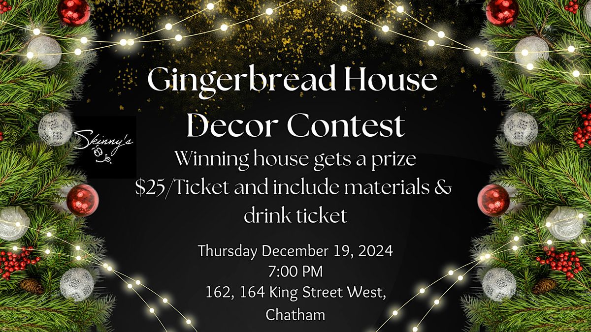 Gingerbread Decor Contest