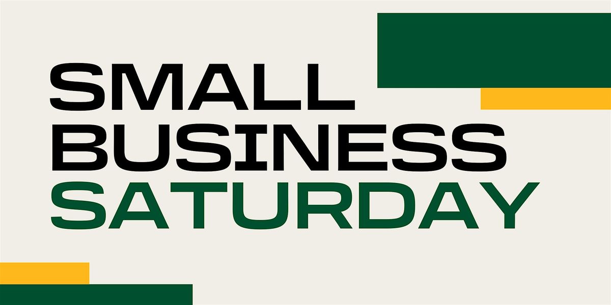 Small Business Saturday Pop-Up