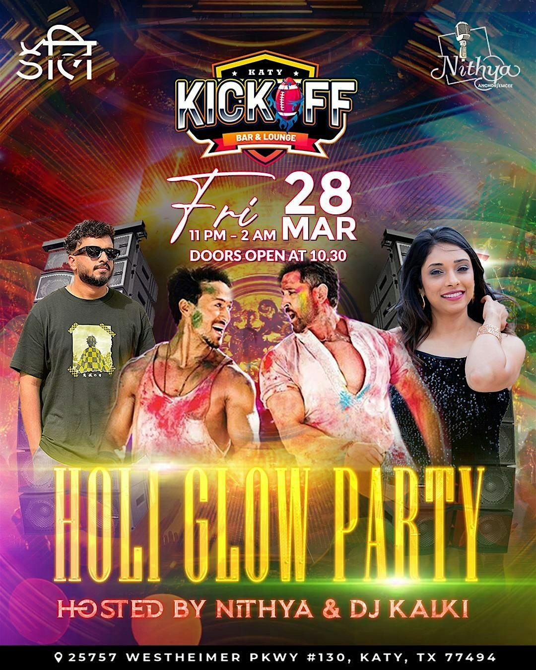 Holi Glow Party