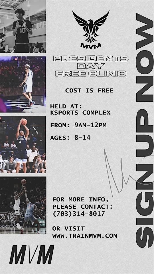 Presidents Day Clinic - Free