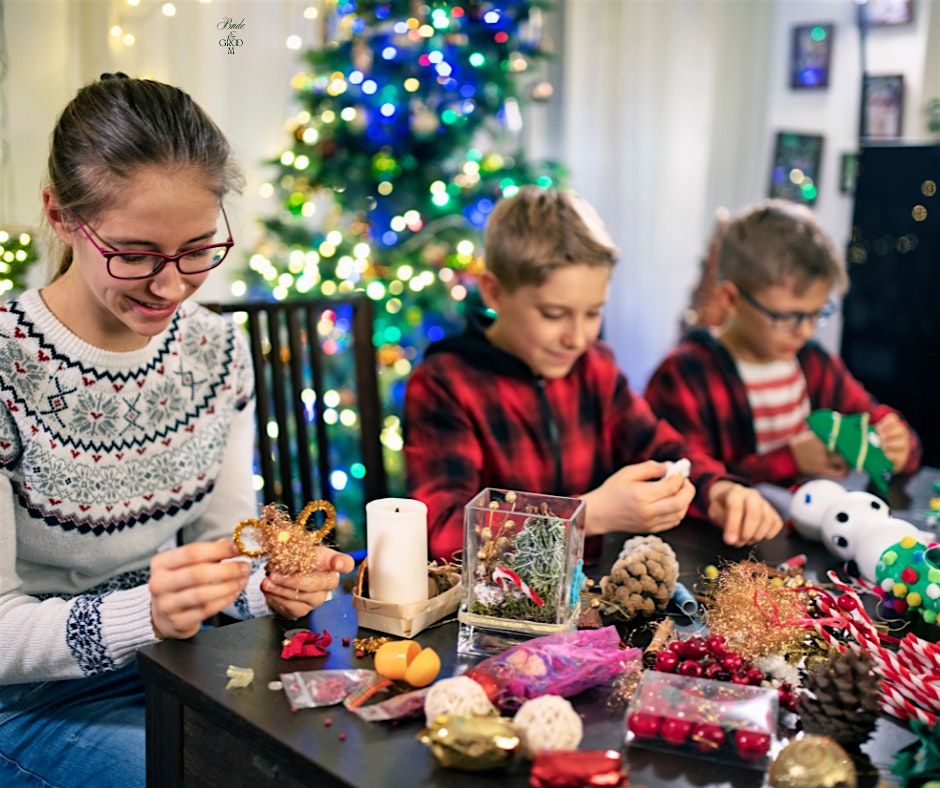 Tiny Hands, Big Creations: Make a Christmas Table Decoration