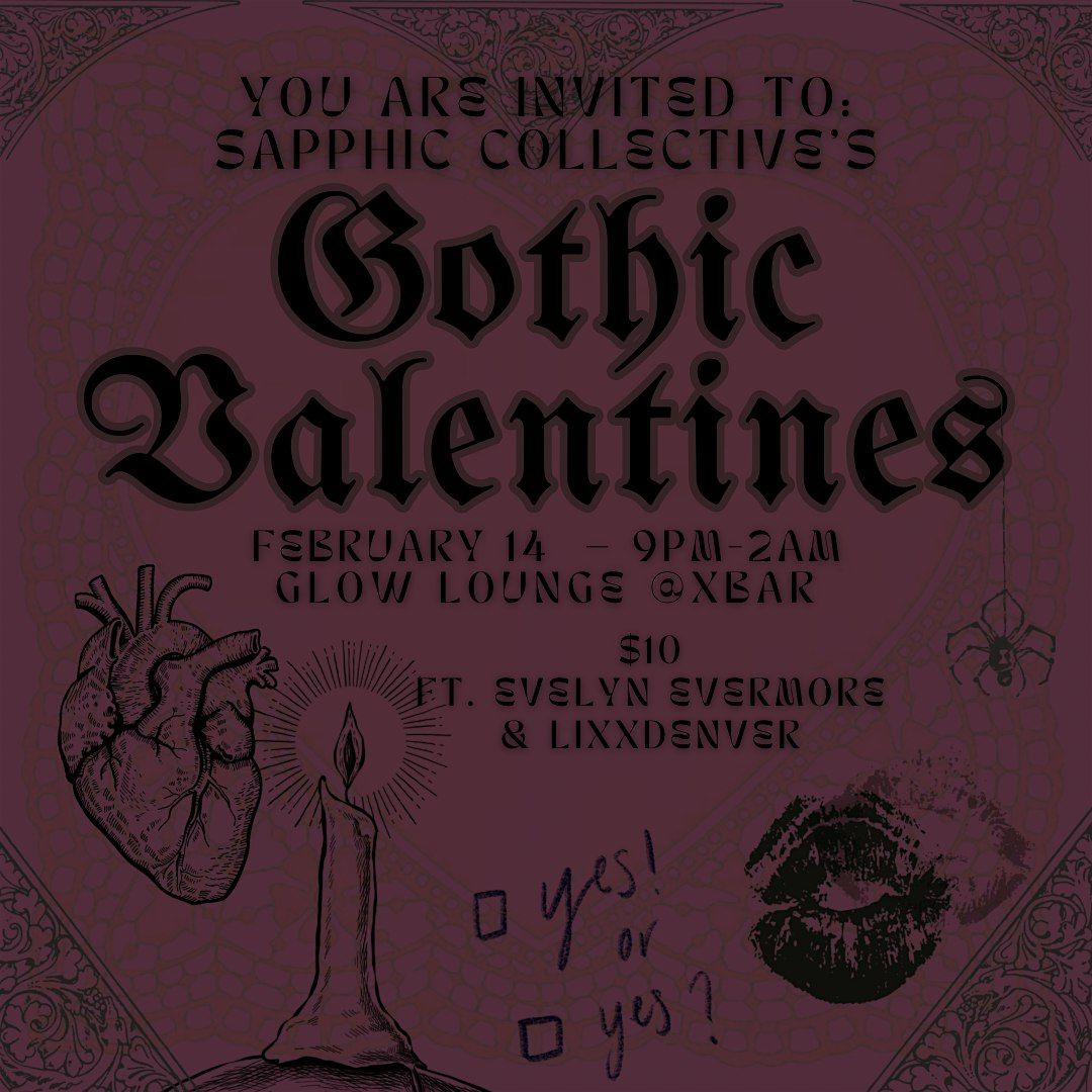 A Sapphic Gothic Valentines Party