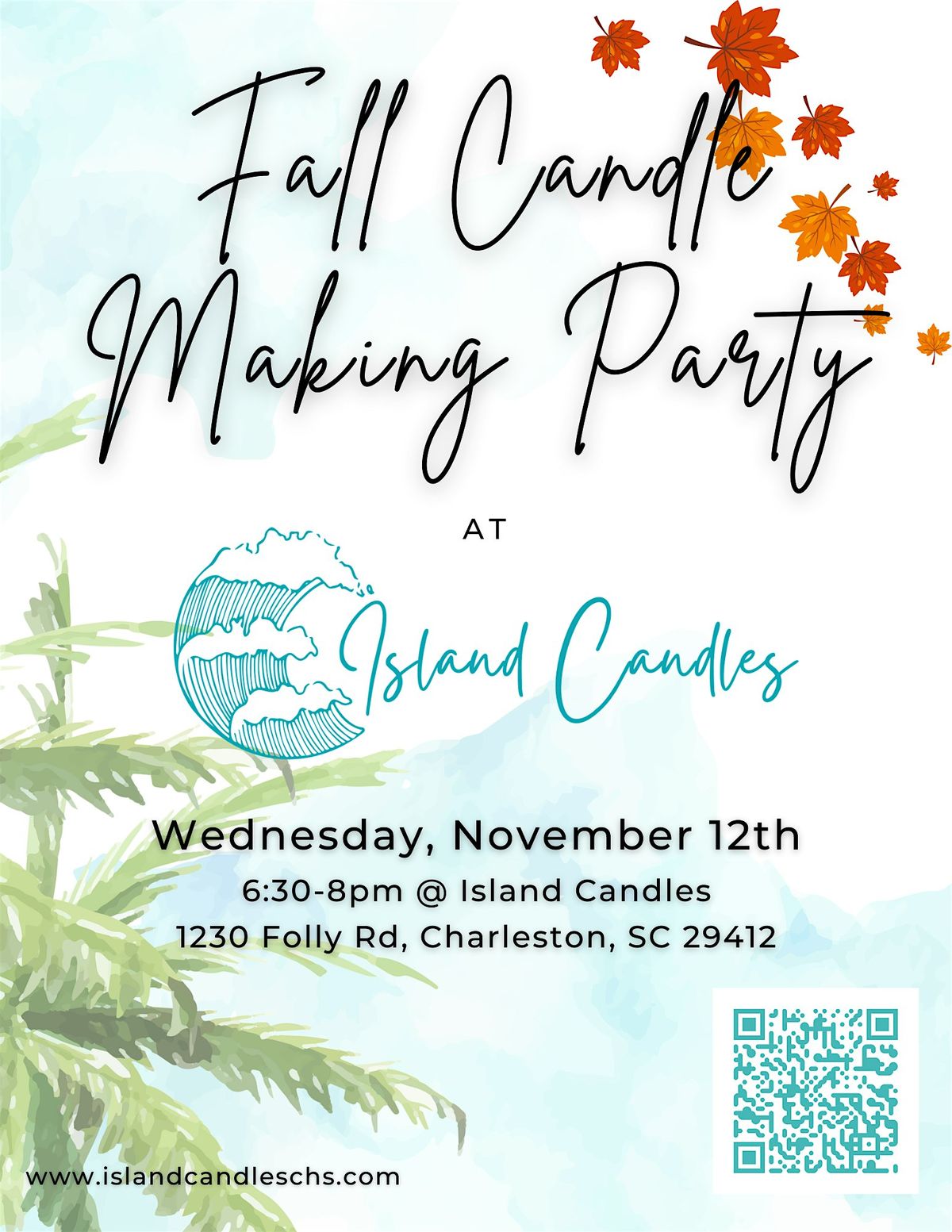 Fall Candle Making Party