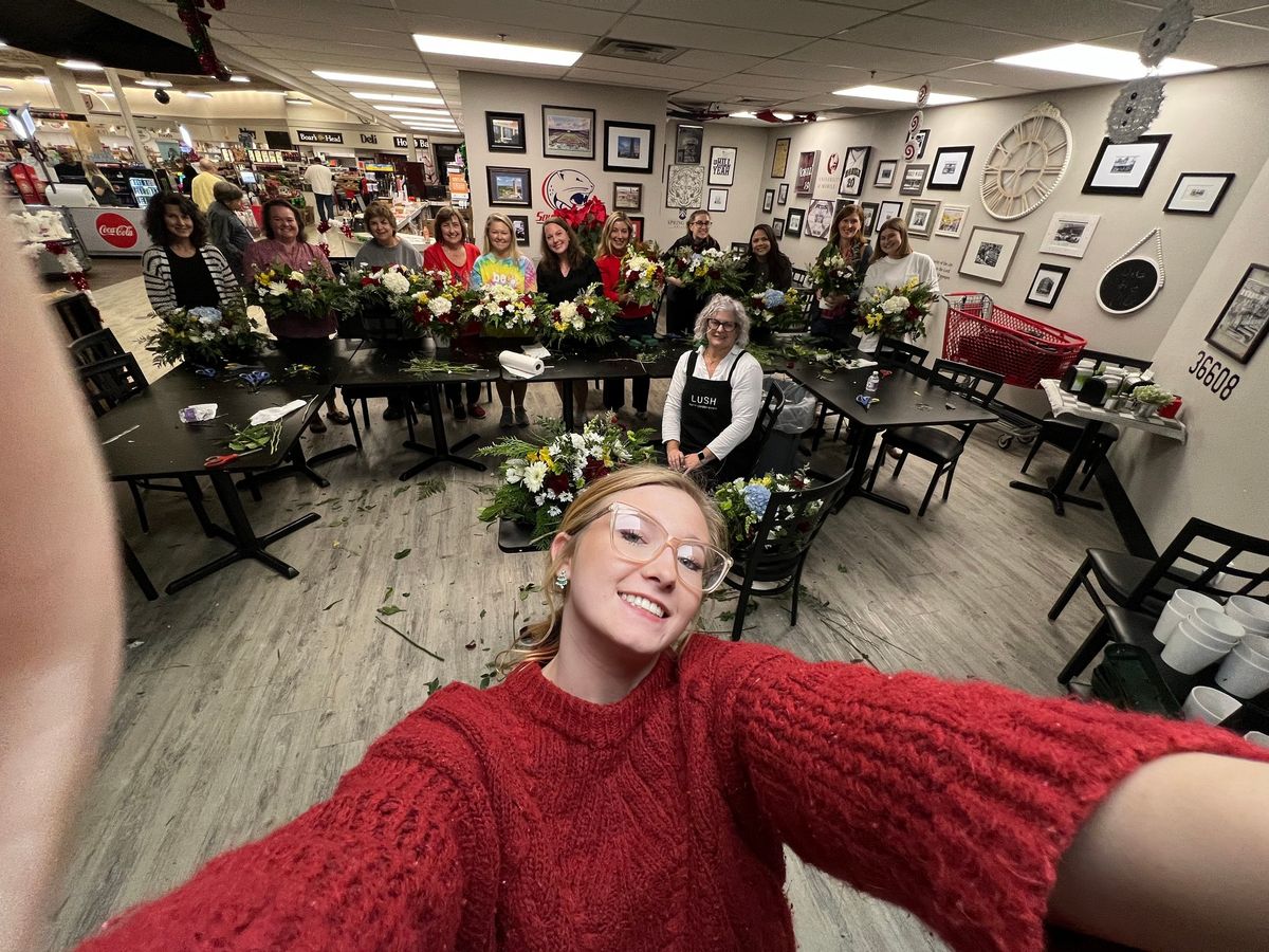 January 16th Floral Class at the University Piggly Wiggly