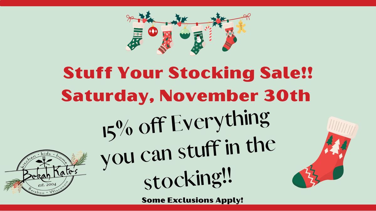 Bekah Kate's Stuff Your Stocking Sale!!