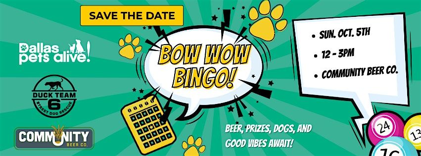 Bow Wow Bingo