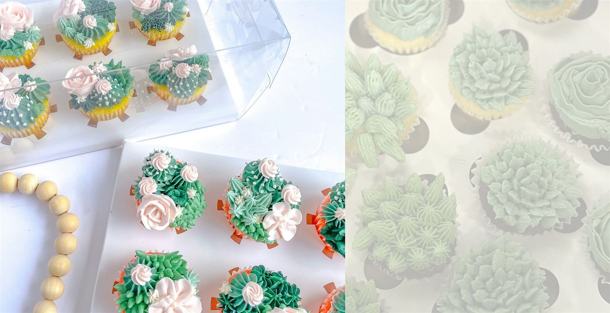 Wine Wednesday: Succulent Cupcake Decorating + Wine Night in Houston