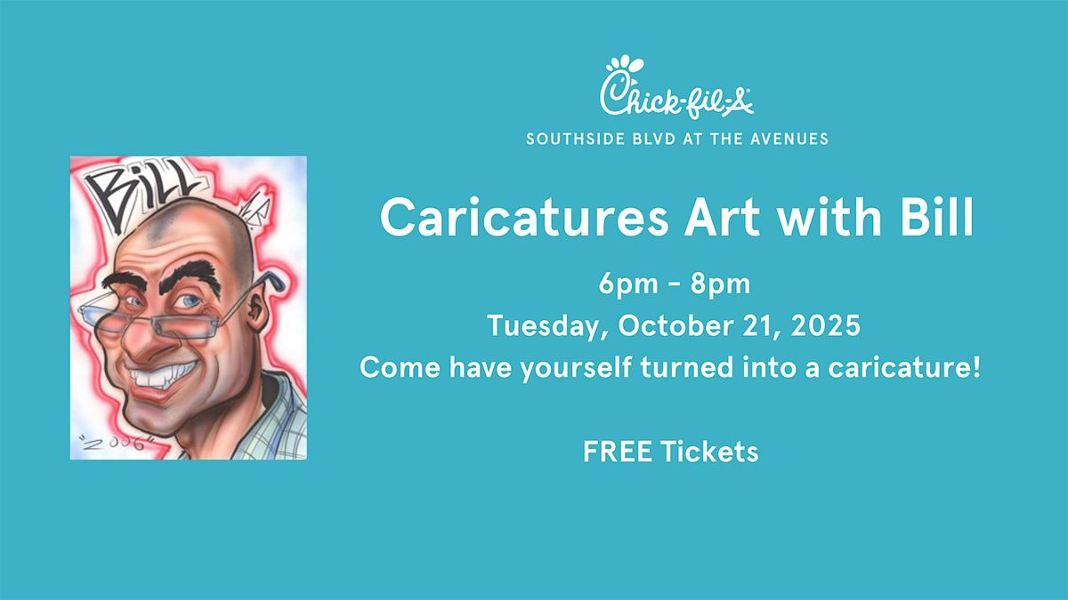 Caricatures Art with Bill
