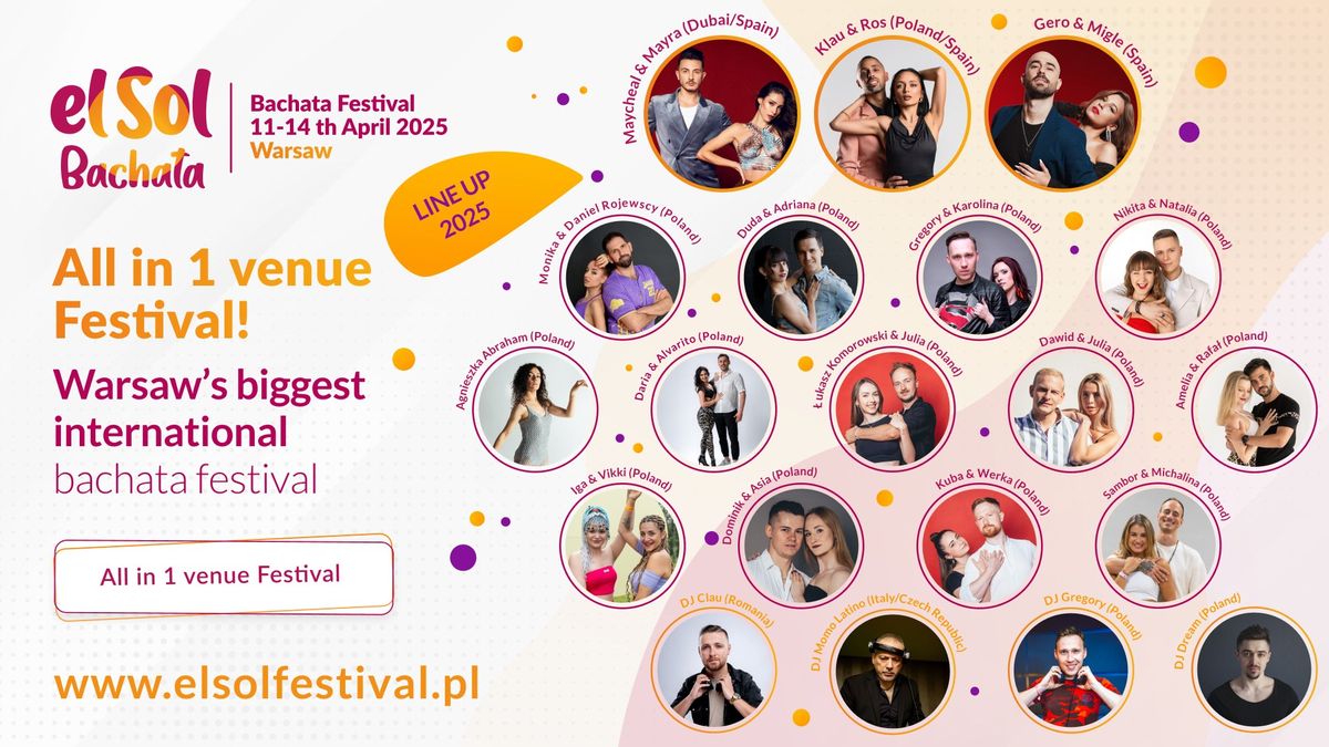 1st elSol Bachata Festival OFFICIAL 11-14th April 2025