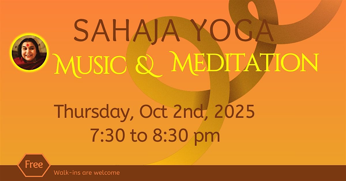 Free Live Music and Meditation Program in Sunnyvale CA