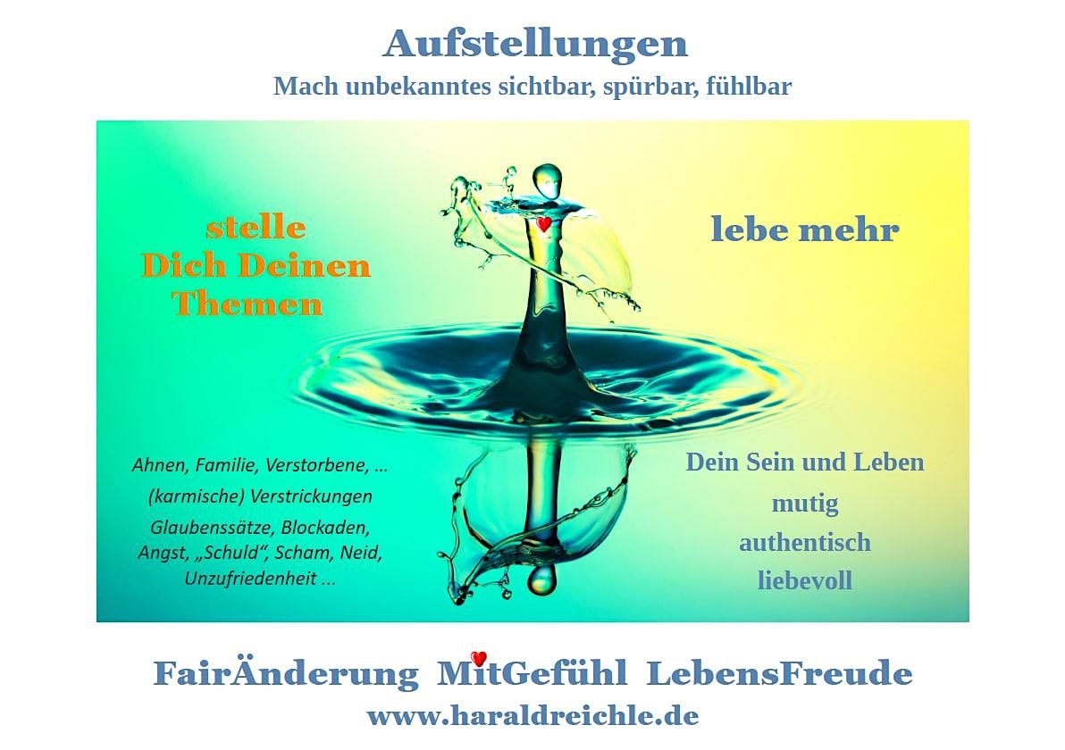 Aufstellung: Stelle Dich Deinen Themen - lebe leichter Dein Leben