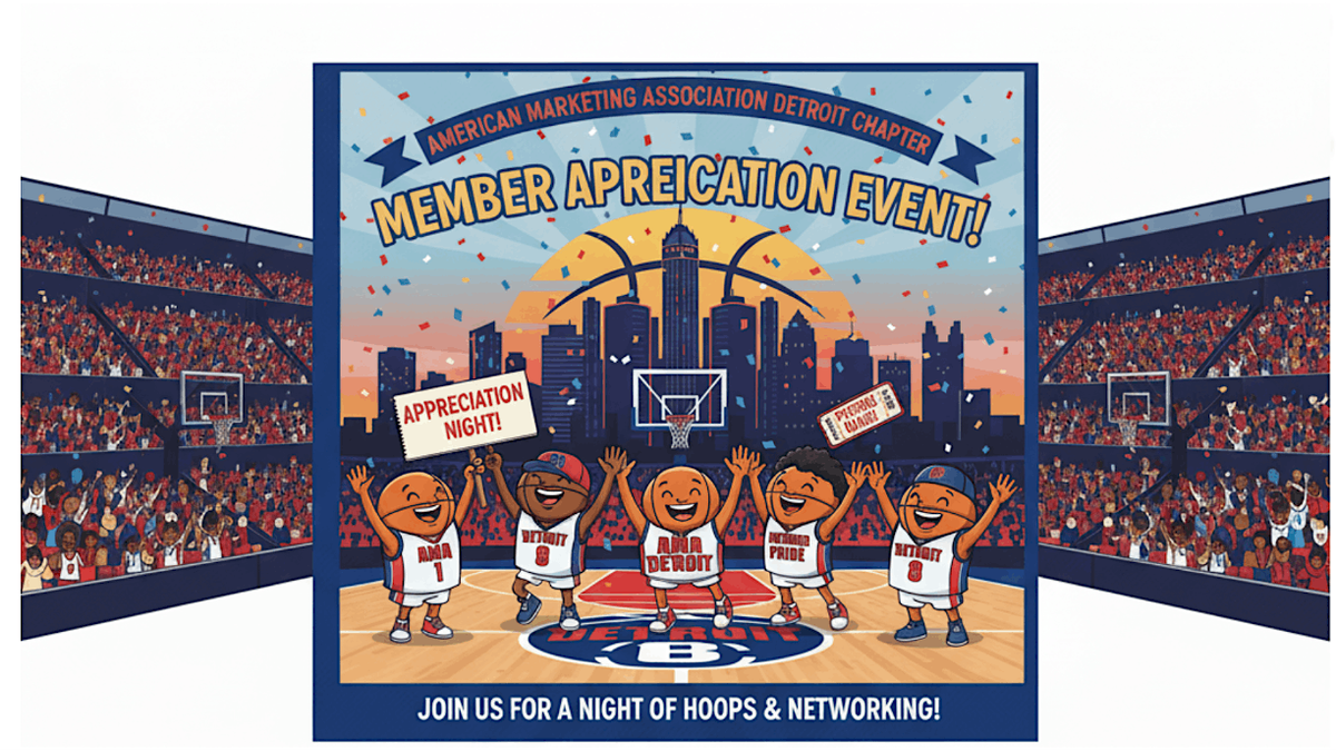 AMA Detroit Member Appreciation Event - A Night with the Pistons