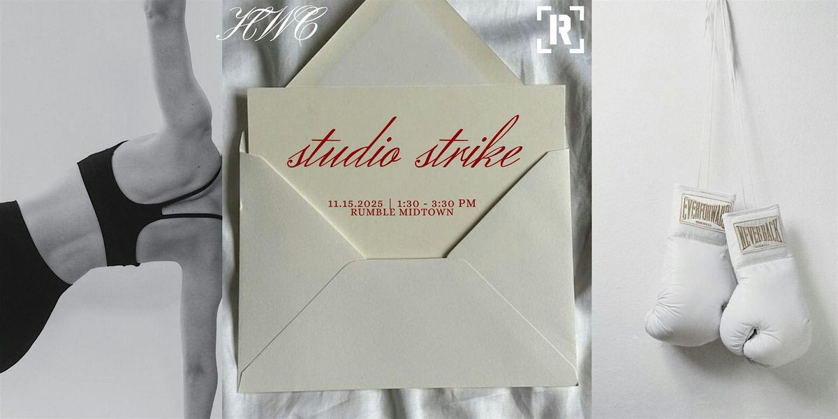 STUDIO STRIKE | A Strike x Sculpt Experience
