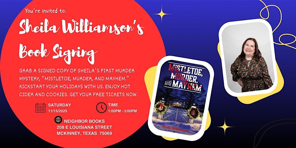 Sheila Williamson's Book Signing