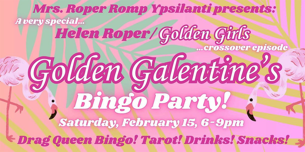 Golden Galentine's Bingo Party