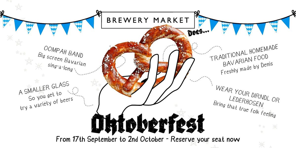 Brewery Market does Oktoberfest 2025