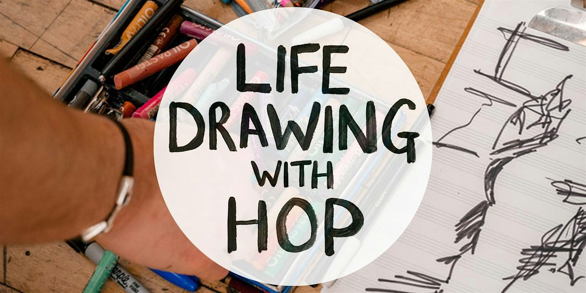 Christmas Life Drawing with HOP at Chorlton Unitarian Church, Manchester