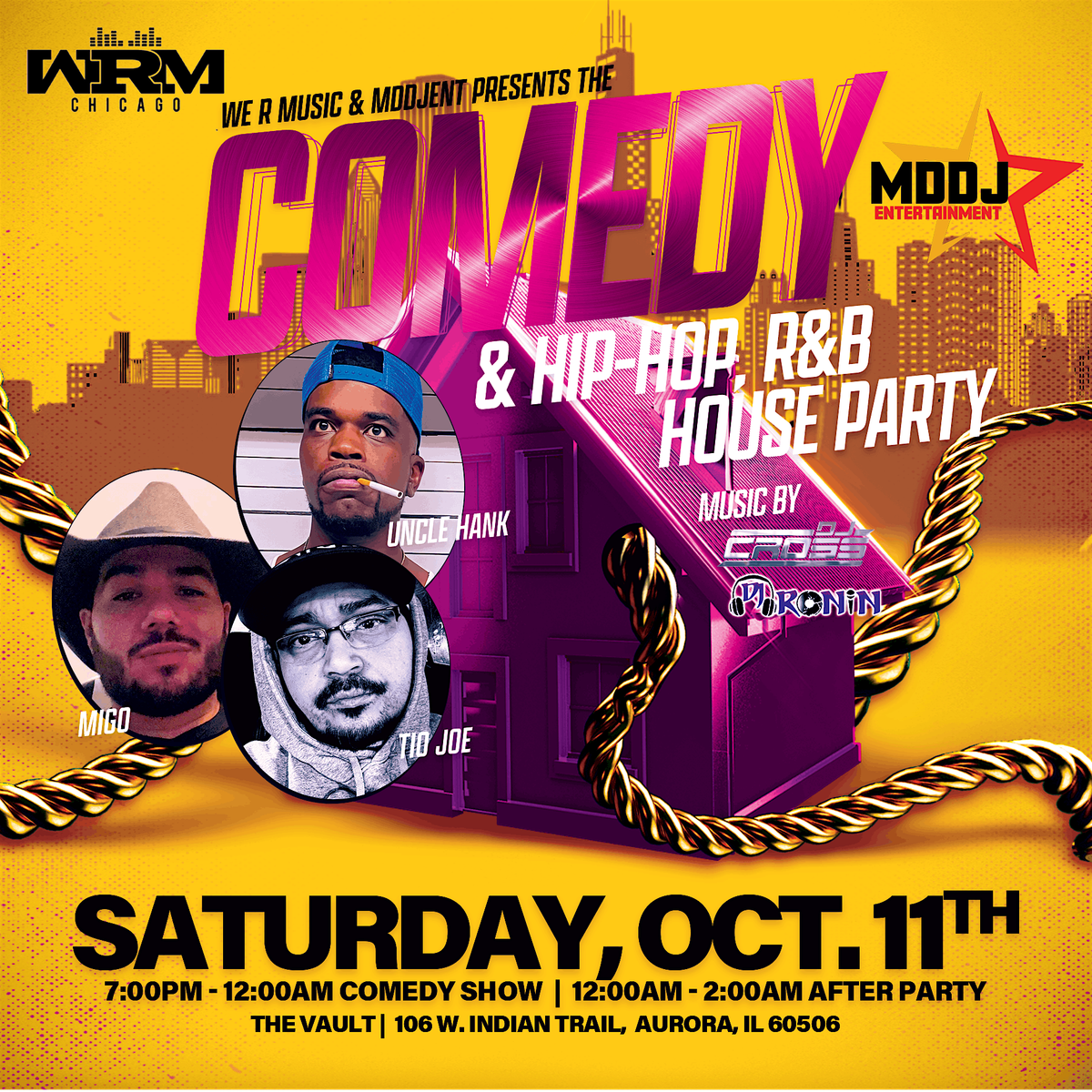 COMEDY HIP HOP & R&B HOUSE PARTY VOL 1