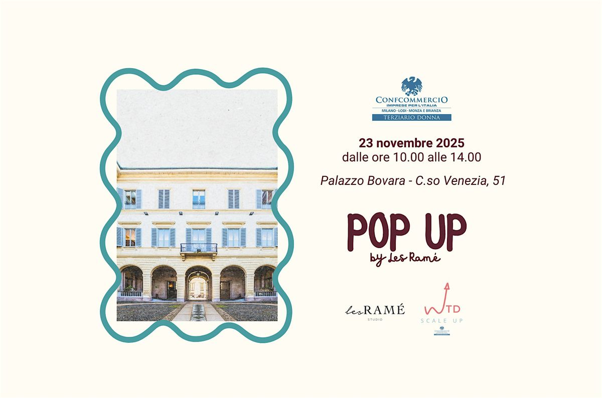 TD SCALE UP | POP-UP by Les Ram\u00e9