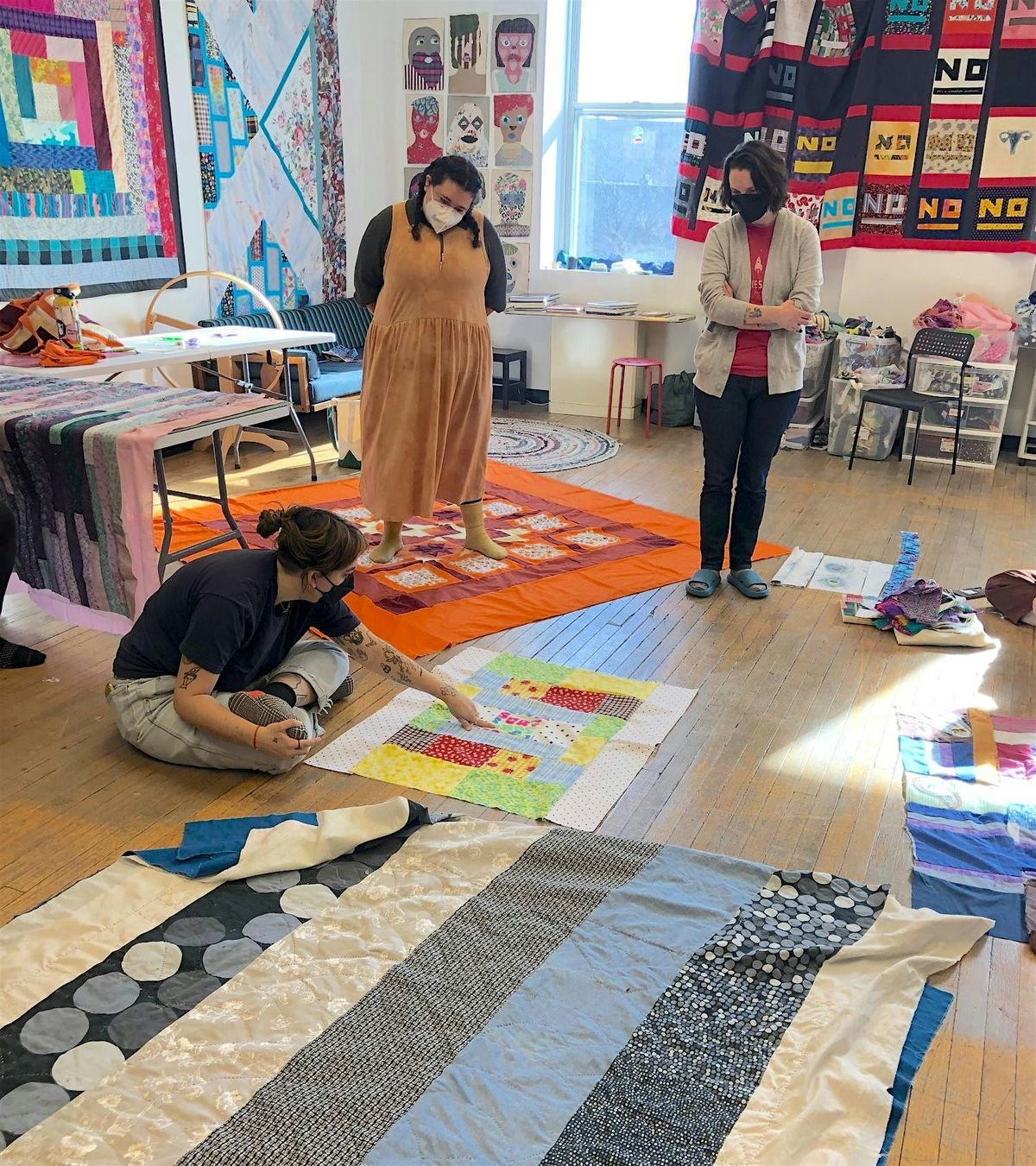 queer quilting studio (Sunday Morning Cohort)