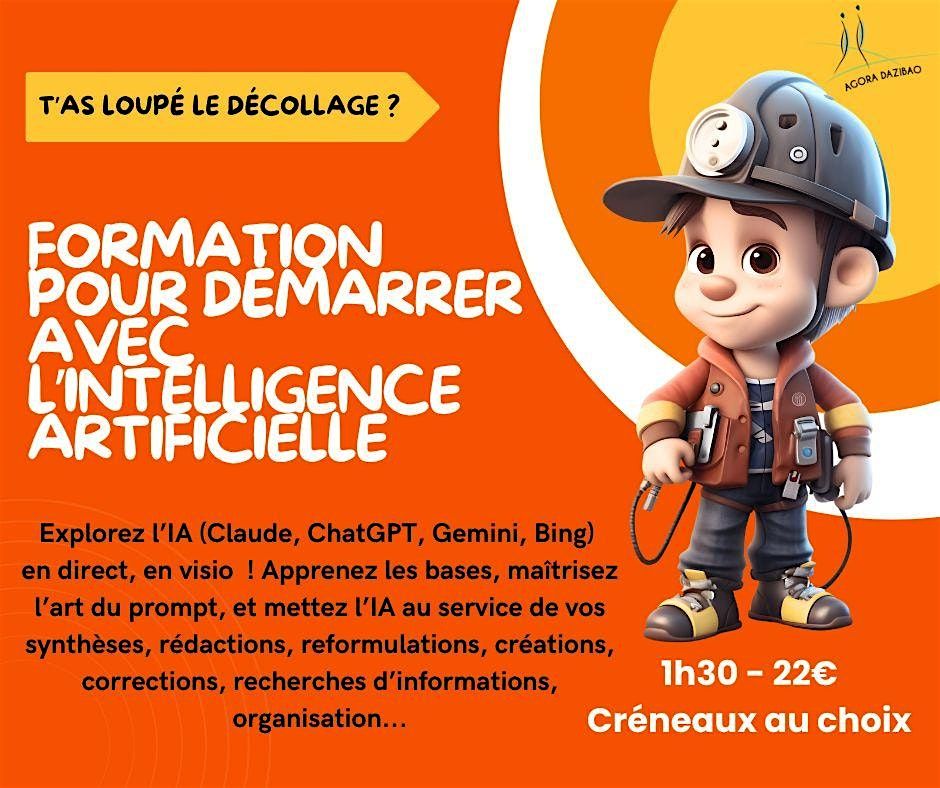 Formation pour d\u00e9marrer avec l'intelligence artificielle