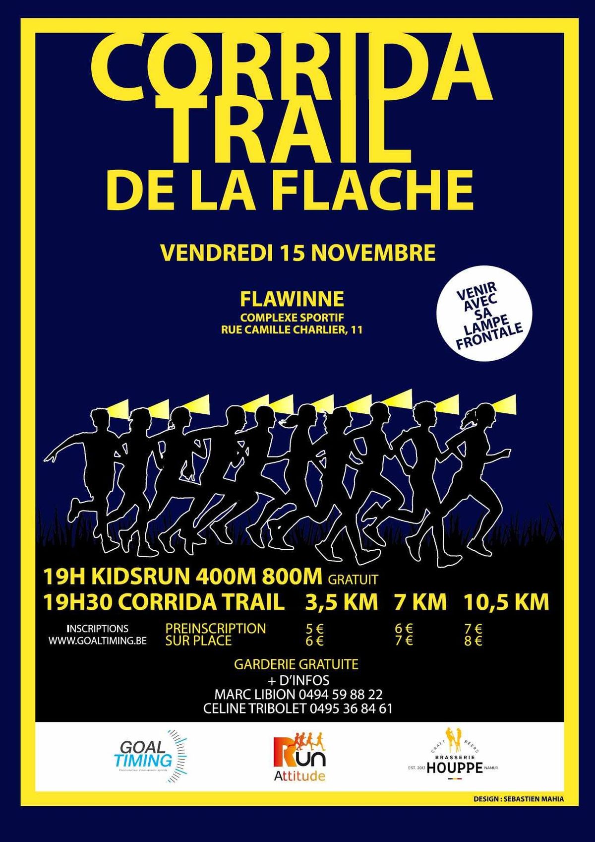 corrida trail de la Flache