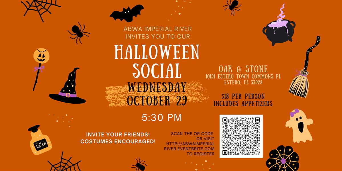 ABWA Imperial River Halloween Social October 29, 2025