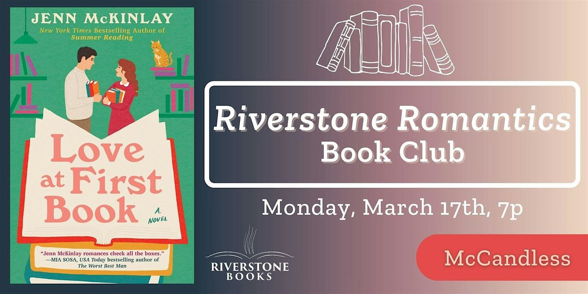 Riverstone Romantics Book Club - March