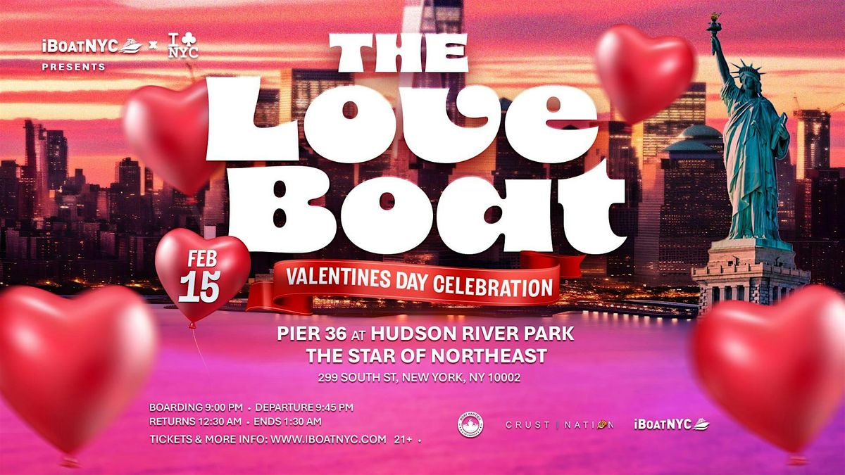 VALENTINE'S DAY Boat Party Yacht Cruise NYC