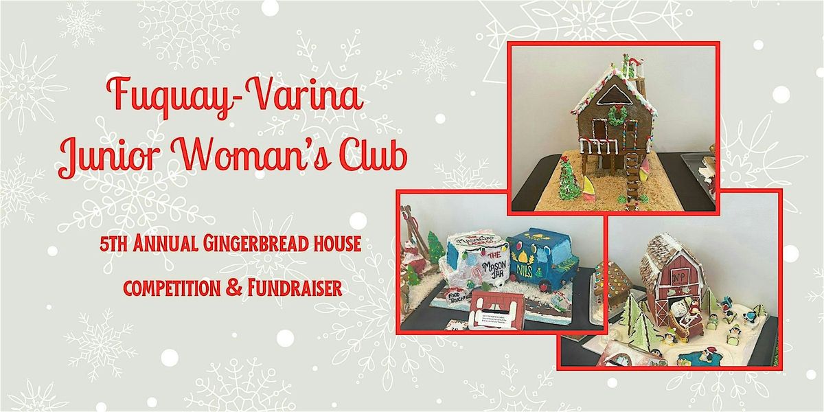 5th Annual Gingerbread House Competition and Fundraiser for WNC Relief