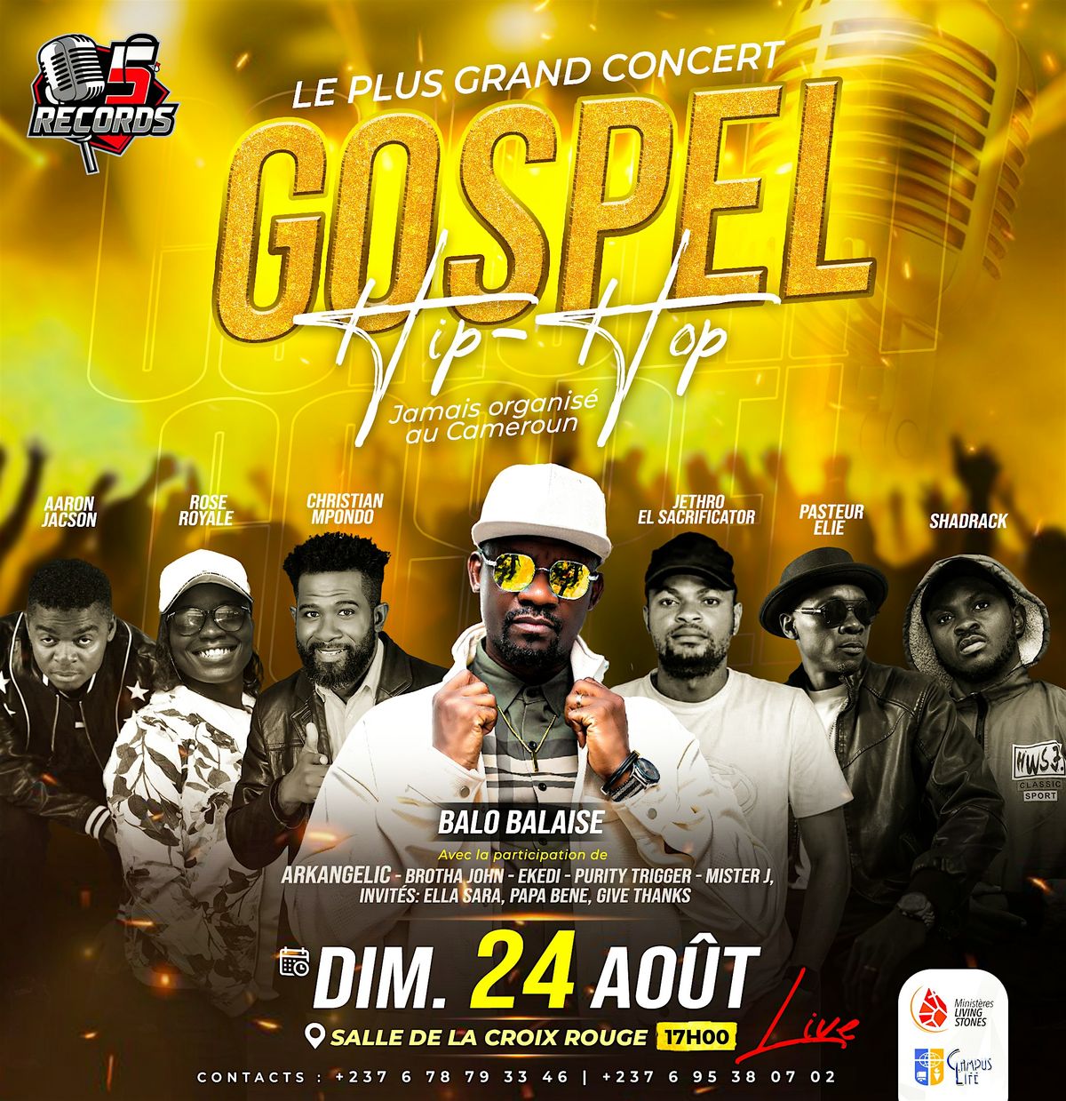 Le Plus Grand Concert De Gospel Hip Hop KMER