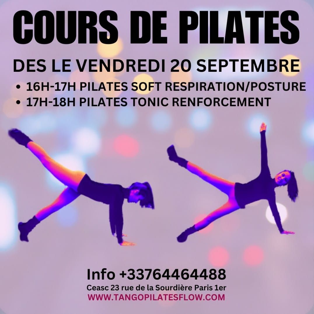 Cours de Pilates \u00e0 PARIS 