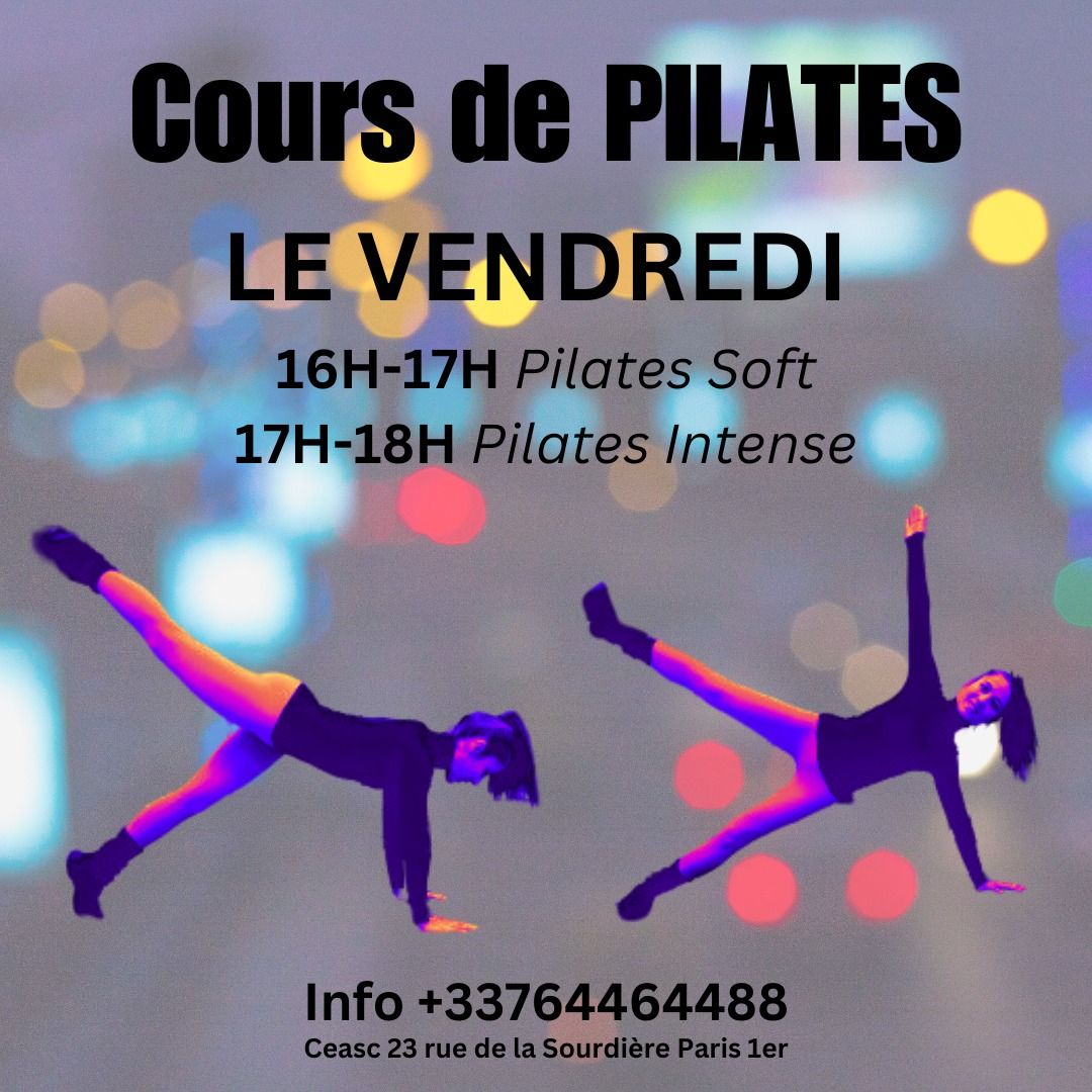 Cours Collectifs de Pilates \u00e0 PARIS 